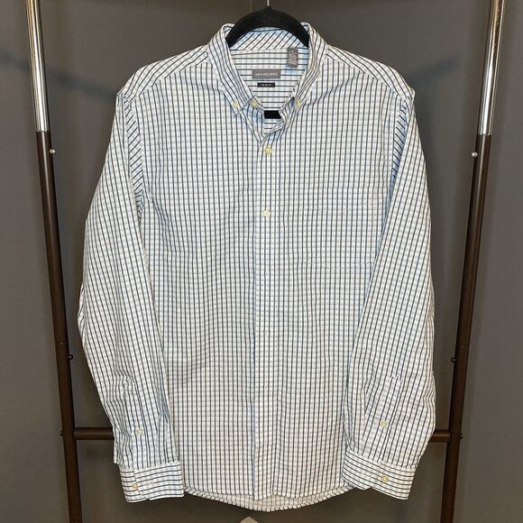 Van Heusen Other - Van Heusen Men's Plaid Dress Shirt Size M 15-15 1/2 NWOT
